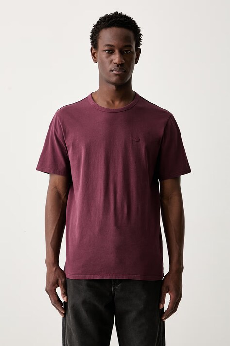 Levi's T-shirt męski bawełniany LEVIS ORIGINAL TEE czerwony 005GX