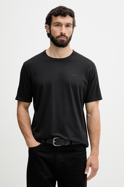 Levi's tričko pánske bavlnené LEVIS ORIGINAL TEE čierne 005GX