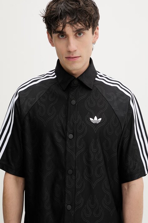 adidas Originals сорочка чоловіча — SS26-TSM0T3, чорний — фото 4