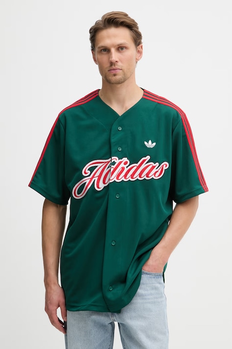 adidas Originals T-shirt męski zielony KE2245