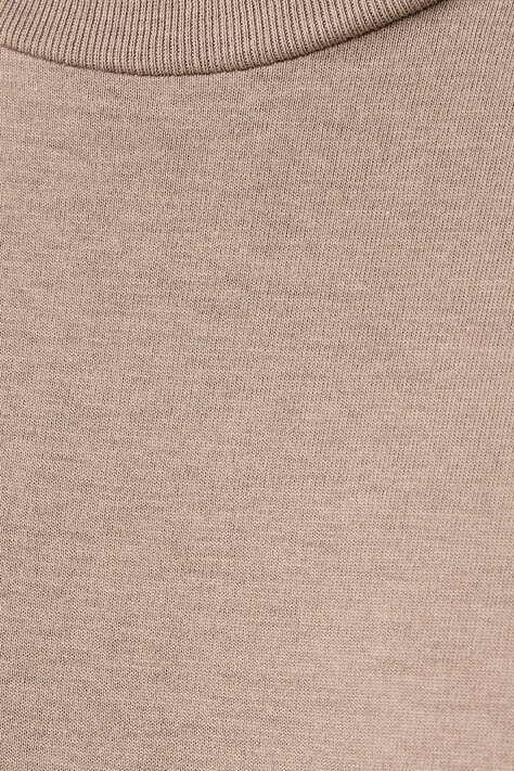 United Colors of Benetton T-shirt męski bawełniany brązowy 3H3WU10BJ