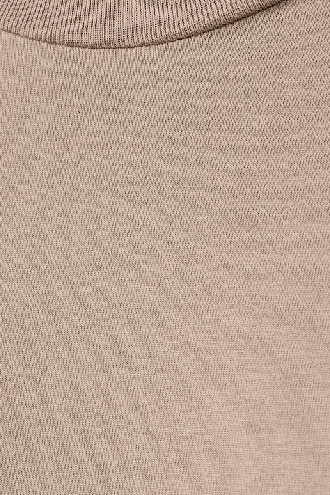 United Colors of Benetton T-shirt męski bawełniany brązowy 3H3WU10BJ