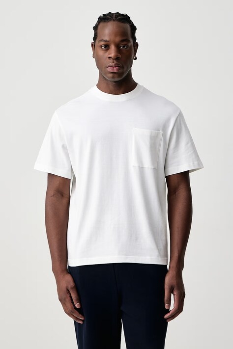 United Colors of Benetton T-shirt męski bawełniany biały 3MI5U10BO