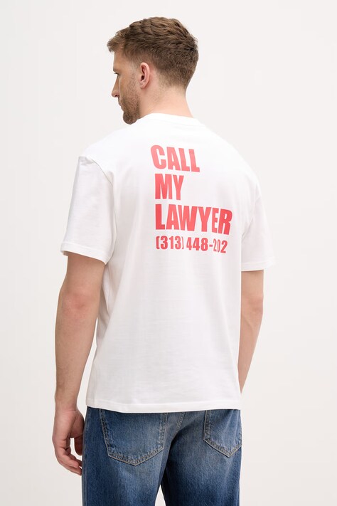 United Colors of Benetton t-shirt męski bawełniany biały 3MI5U10BW