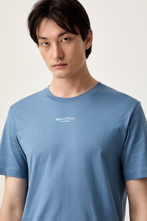 Marc O'Polo t-shirt ανδρικό βαμβακερό μπλε 5000012689