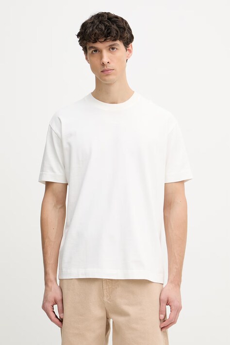 Marc O'Polo T-shirt męski bawełniany biały 5000012719