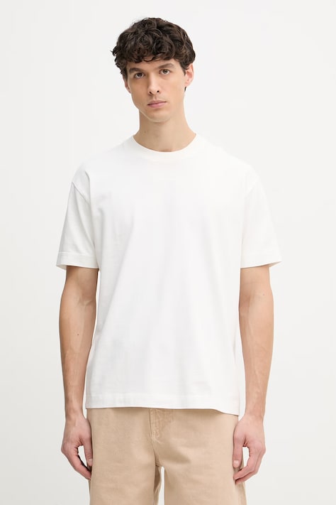 Marc O'Polo T-shirt męski bawełniany biały 5000012719