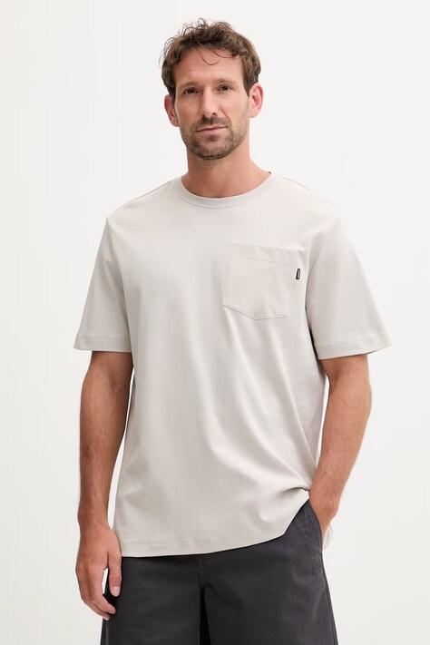 Fusalp t-shirt męski bawełniany TYLERR beżowy H2113