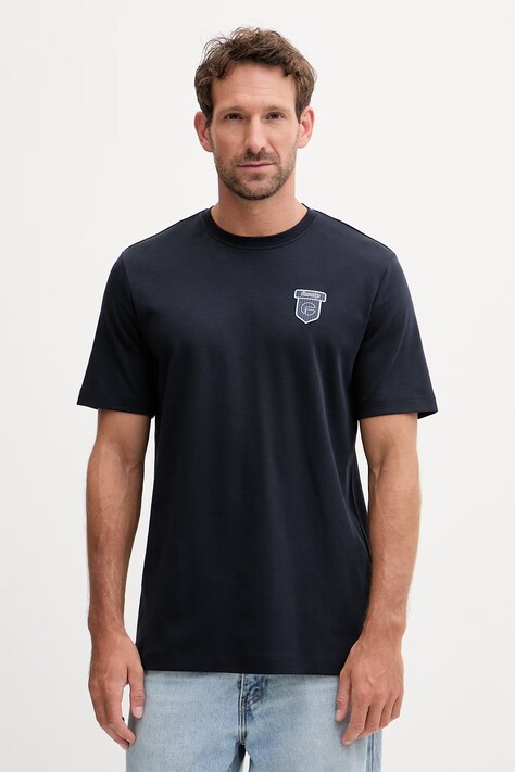 Fusalp t-shirt męski bawełniany TYLO ANIM granatowy J2123