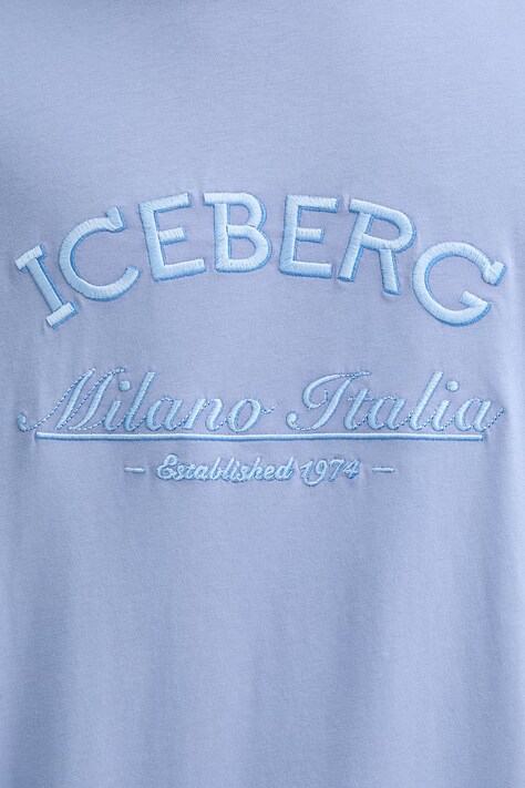Бавовняна футболка Iceberg — фото 5