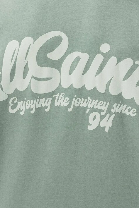 Бавовняна футболка AllSaints ODYSSEY — фото 5