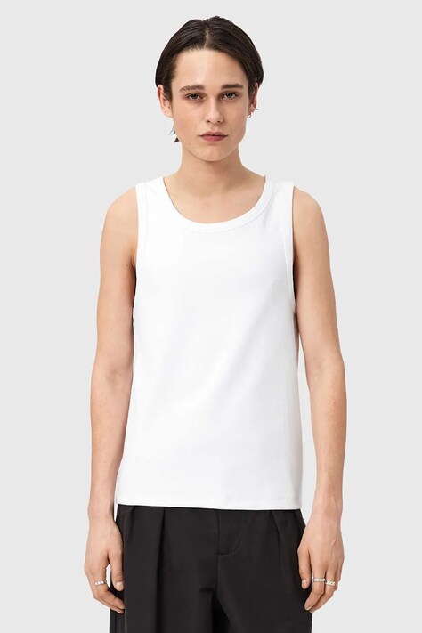 AllSaints bokserka męska bawełniana AXEL biała M005JE