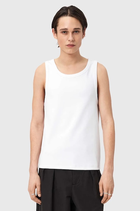 AllSaints bokserka męska bawełniana AXEL biała M005JE