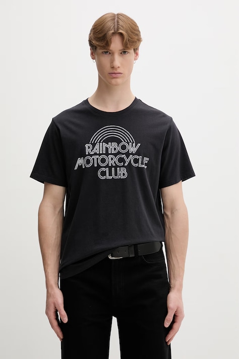 Levi's tričko pánske bavlnené COMMUNITY TEE x PRIDE čierne 24671-0048