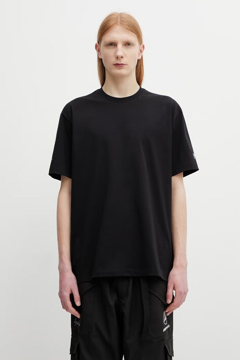Y-3 x F1 STAR SS TEE t-shirt basic męski bawełniany czarny KR2374
