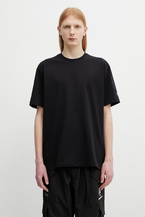 Y-3 x F1 STAR SS TEE t-shirt basic męski bawełniany czarny KR2374