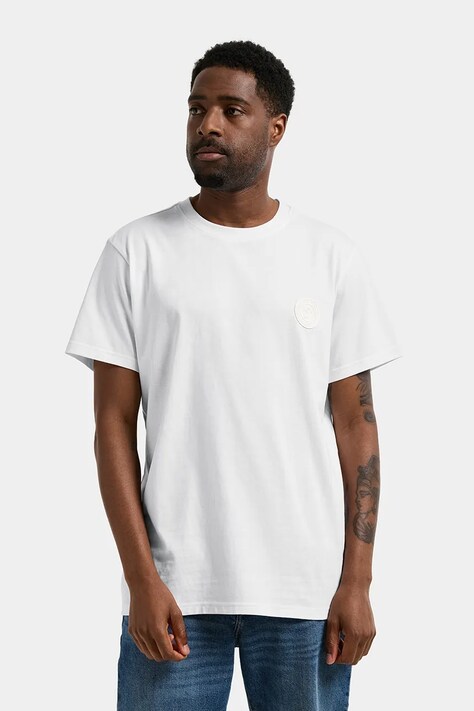 Didriksons t-shirt męski bawełniany HOLGER biały 506158