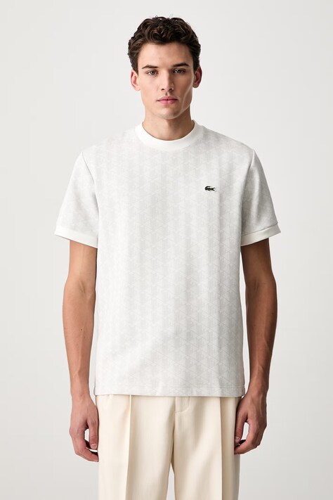 Lacoste t-shirt férfi szürke TH1197