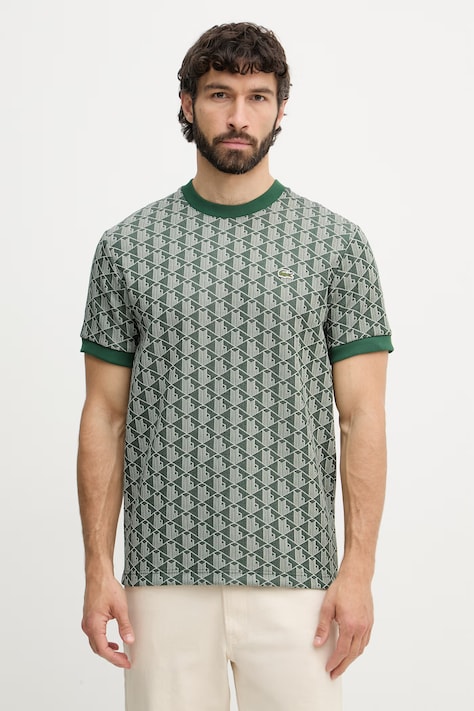 Lacoste t-shirt ανδρικό πράσινο TH1197