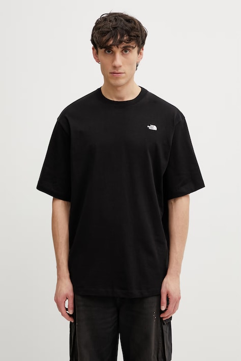 The North Face Essential Simple Dome t-shirt męski bawełniany czarny NF0A8EVWJK31