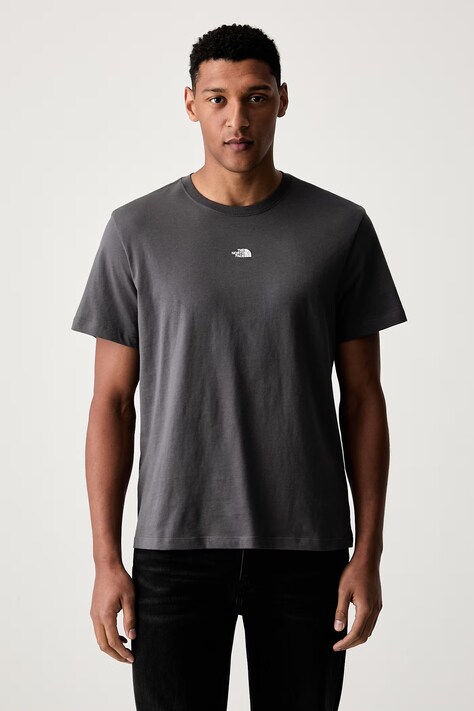 The North Face T-shirt męski bawełniany Essential Center Logo szary NF0A8GQERHI1
