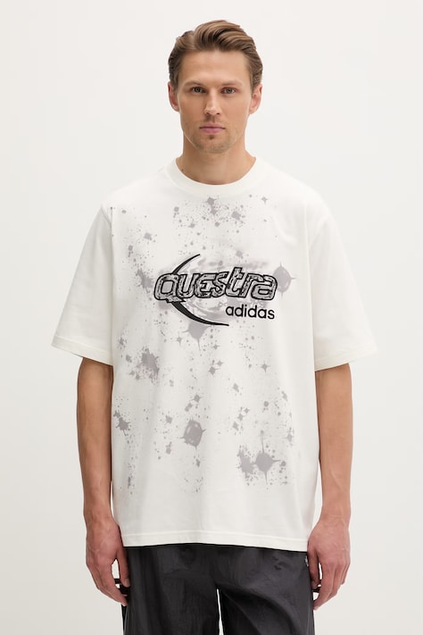adidas Originals majica za muškarce od pamuka bež KX4842