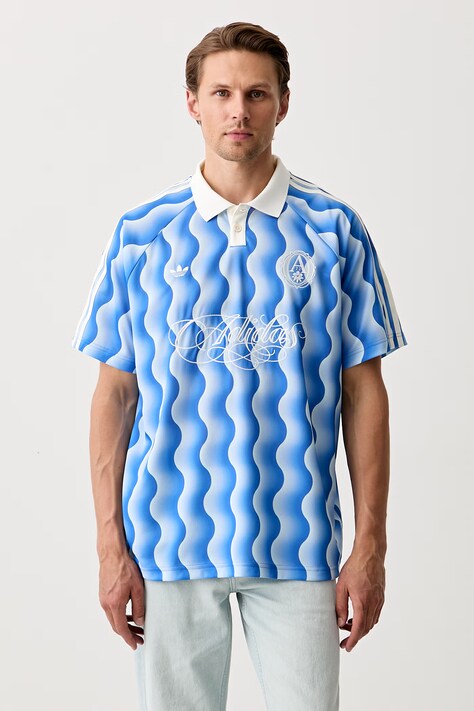 adidas Originals πόλο ανδρικό μπλε KX1258