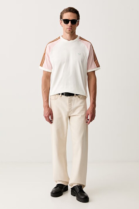 adidas Originals футболка чоловіча бавовняна Cali — SS26-TSM19K, бежевий — фото 2