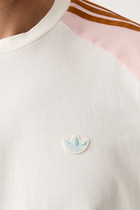 adidas Originals футболка чоловіча бавовняна Cali — SS26-TSM19K, бежевий — фото 5