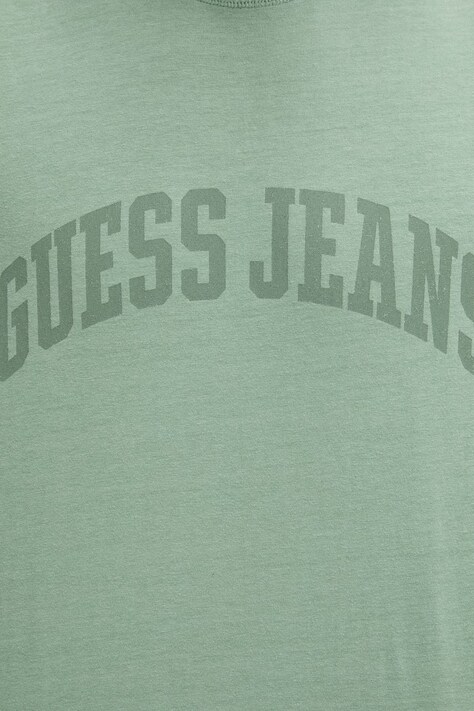 Бавовняна футболка Guess Jeans — фото 5
