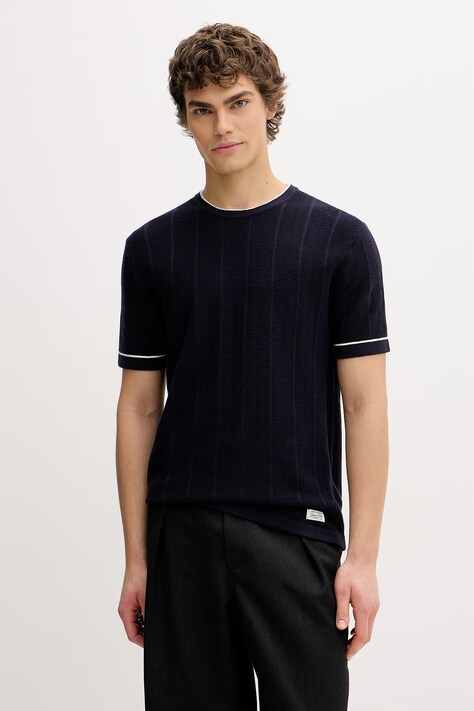 Guess Jeans pánsky bavlnený tmavomodrý M6GR00 Z4511