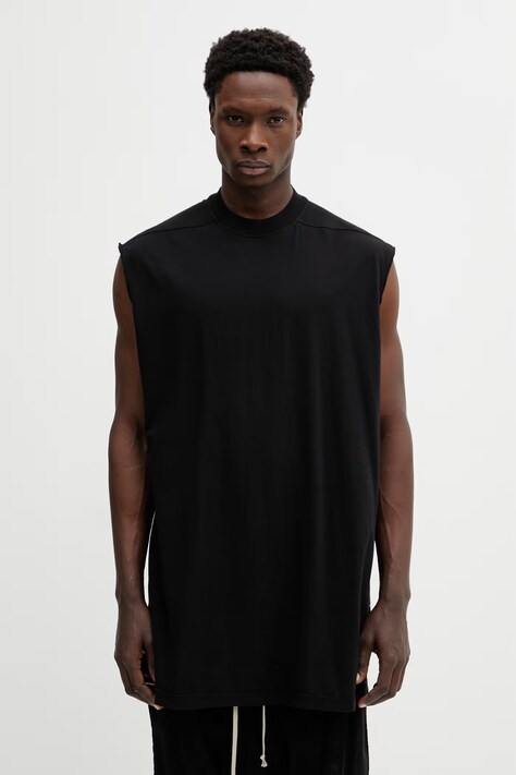 Rick Owens DRKSHDW t-shirt bawełniany Tarp męski kolor czarny DU01F4158.RN