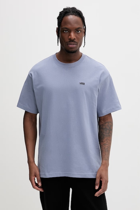 Vans t-shirt basic męski bawełniany niebieski VN000P1PFOI1