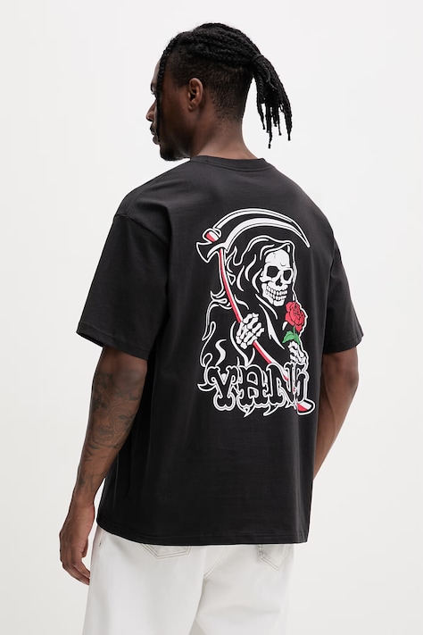 Vans t-shirt basic męski bawełniany czarny VN000VW1BLK1