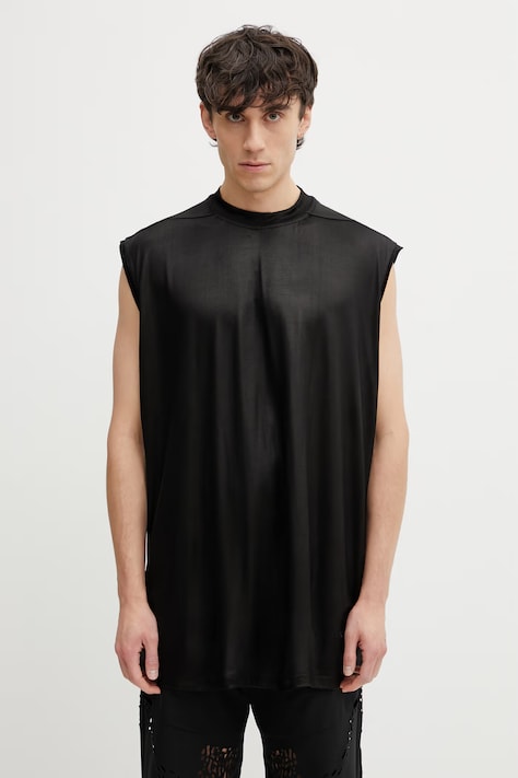 Rick Owens DRKSHDW Tarp top męski czarny DU01F4158.JL