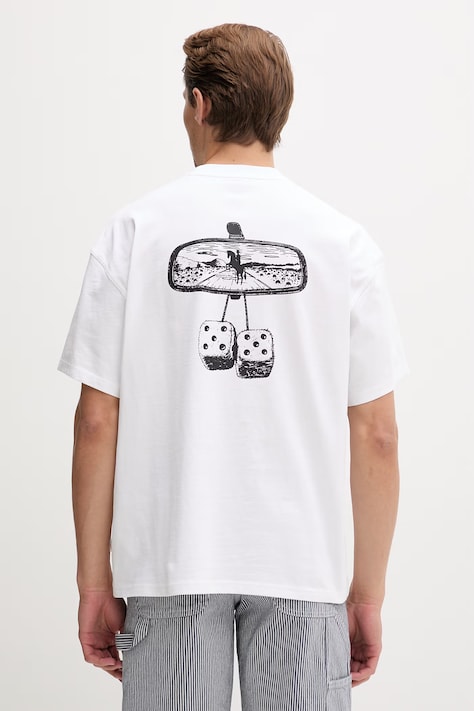 Dickies t-shirt ανδρικό βαμβακερό λευκό DK0A88GO0WH1