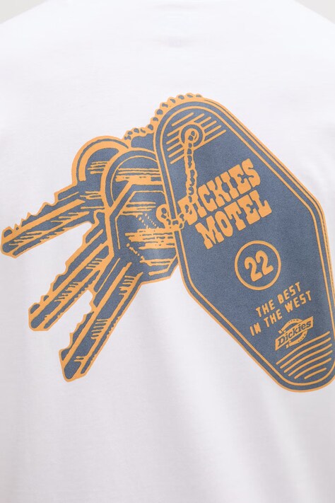 Dickies футболка чоловіча бавовняна — SS26-TSM1EA, білий — фото 5
