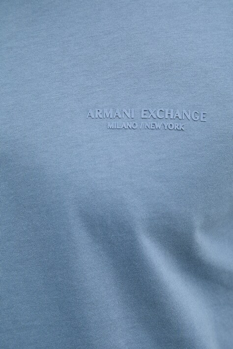 Armani Exchange футболка чоловіча бавовняна — фото 5