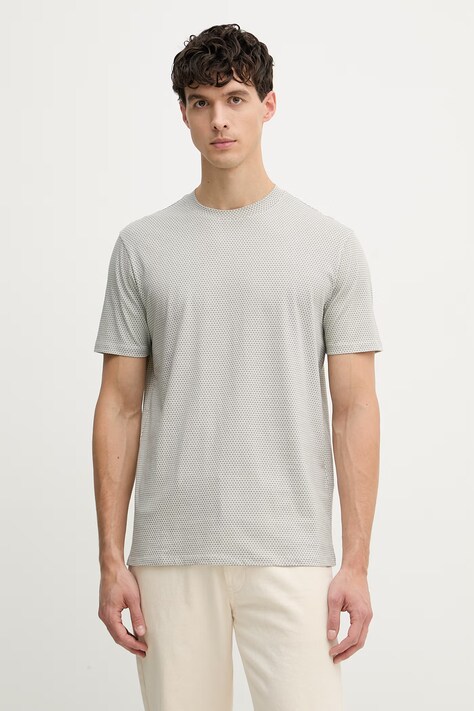 Armani Exchange t-shirt męski bawełniany zielony XM002511 AF10356