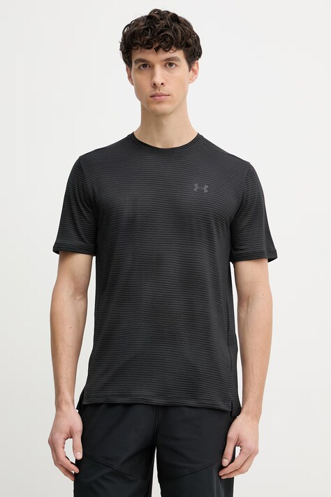 Under Armour T-shirt treningowy męski Tech Vent czarny 6009732