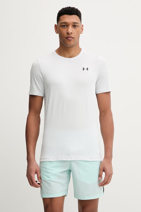 Under Armour t-shirt treningowy Vanish męski kolor biały melanżowy 6010591