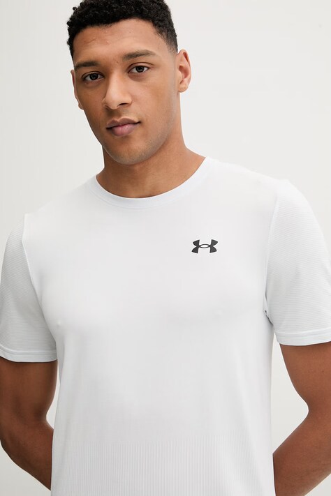 Тренувальна футболка Under Armour Vanish — SS26-TSM1HM, білий — фото 4