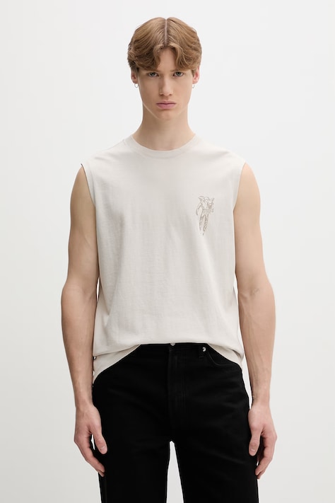 Levi's top męski bawełniany GR MUSCLE TANK szary 0054S