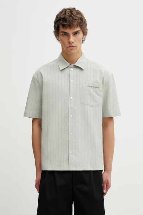 Daily Paper script ss koszula męska zielona 2610067