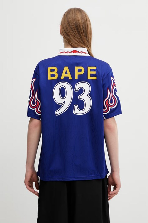 adidas Originals tricou polo x BAPE cu imprimeu, KF4914