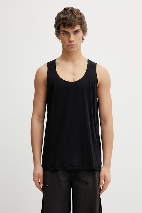 Our Legacy Athletic t-shirt męski bawełniany czarny M2266AR