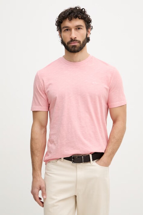 Gant tricou basic bărbătesc din bumbac roz 2003419