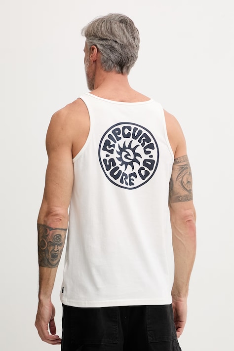 Rip Curl top męski bawełniany PACIFIC RINSE beżowy 0Y5MTE