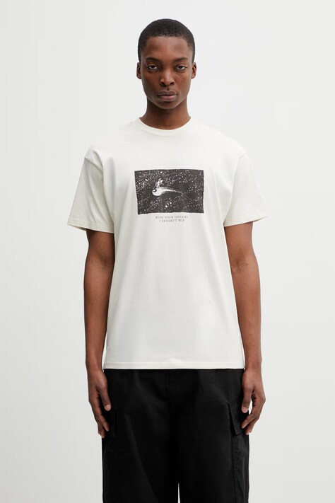 Carhartt WIP S/S Ride Your Dreams T-Shirt t-shirt bawełniany męski beżowy I036209.05XX