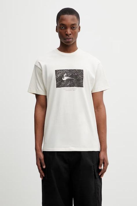 Carhartt WIP S/S Ride Your Dreams T-Shirt t-shirt bawełniany męski beżowy I036209.05XX